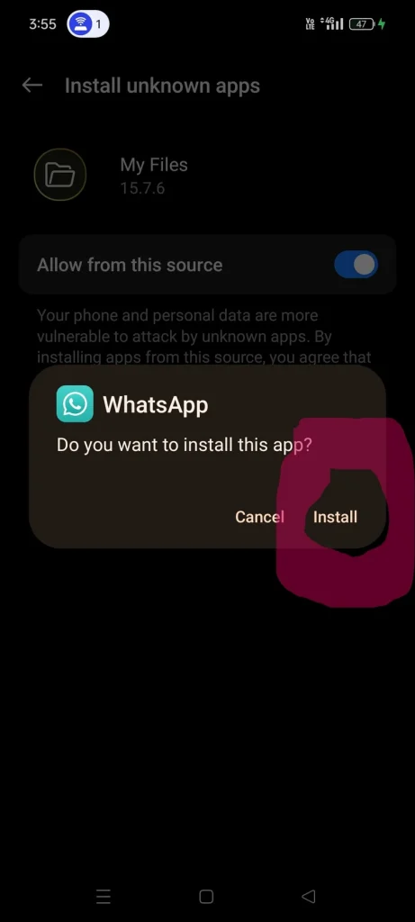 GBWhatsApp Download Settings